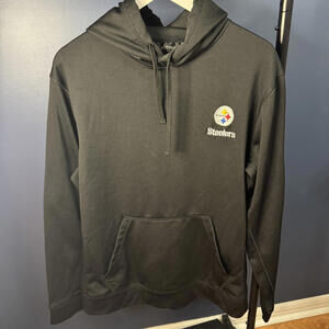 Pittsburgh Steelers, Dunbrooke NFL Pullover Hoodie, Black, Mens Large